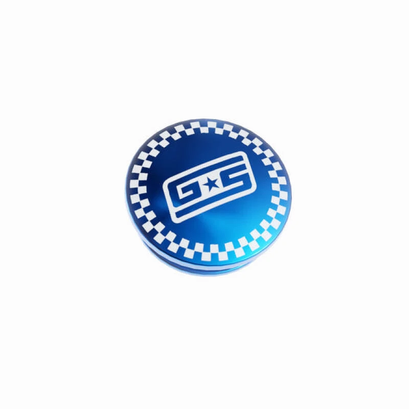GrimmSpeed Swap-Top Shift Knob Cap - Checkered Blue