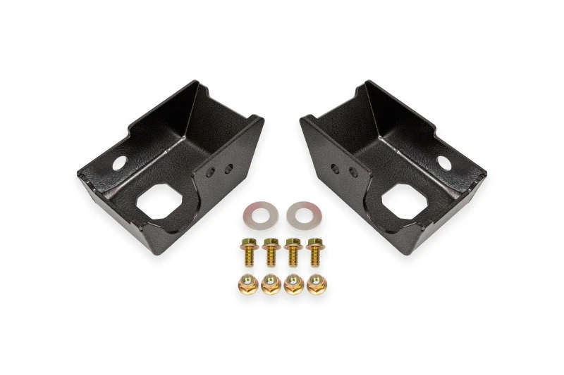bmr-suspension_SG1860H-682eb3c8e9893 BMR Hintere Stoßdämpfer-Montage-Schutzbleche für 21-24 Ford Bronco - Schwarz Hammertone
