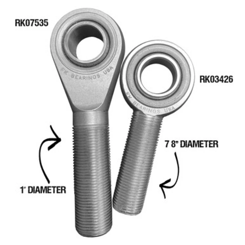 Rock Krawler TJ/LJ Applications Rod End 7/8 Custom Track Bars - Rear Upper