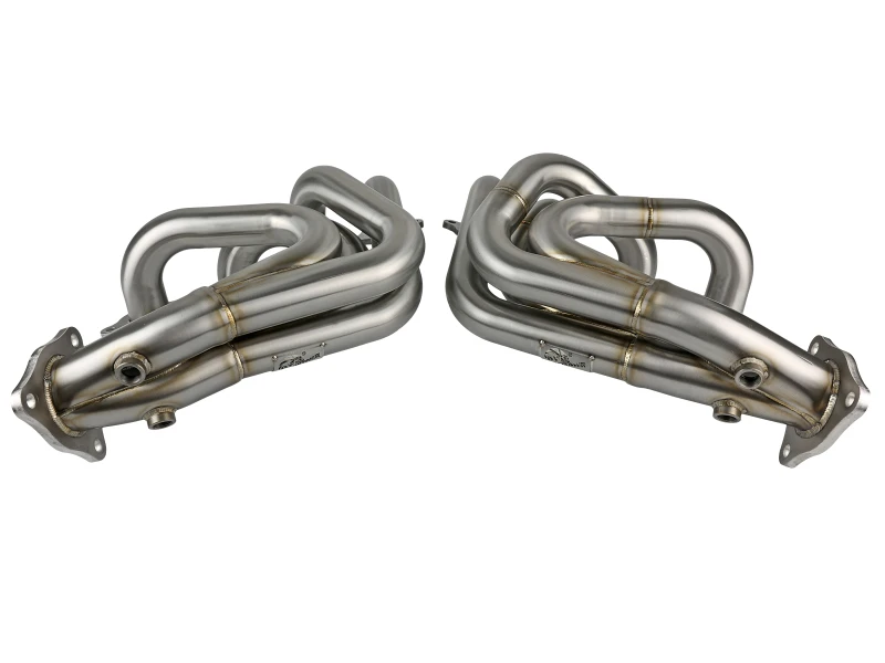 aFe Twisted 304SS Header 2020 Chevy Corvette (C8) 6.2L V8 - Bürstet