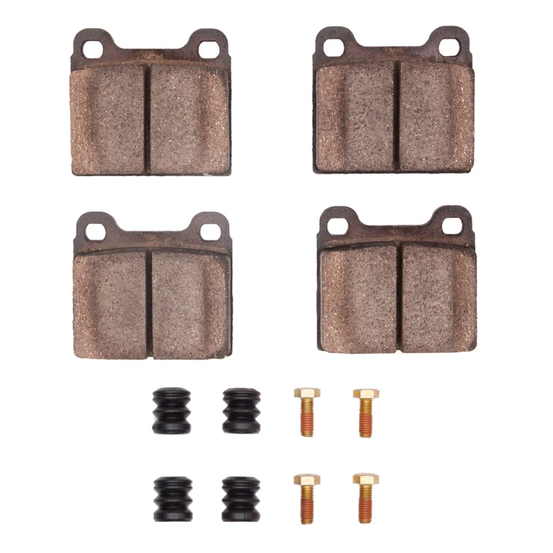 DFC 77-77 Audi Fox Front 5000 Advanced Semi Metallic Brake Pads and Hardware Kit