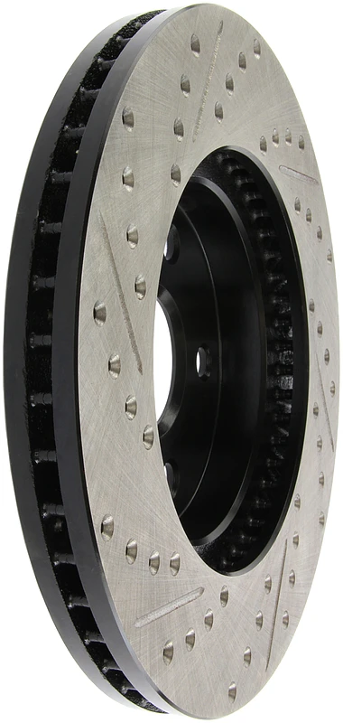 stoptech_127.44125L-6794e497f3650 StopTech 02 Lexus ES 250/300/330/350 / 05-07 Toyota Avalon Slotted & Drilled Left Front Rotor