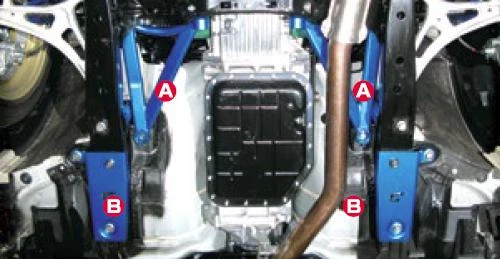 Cusco Power Brace Front Member für Subaru Legacy BM9