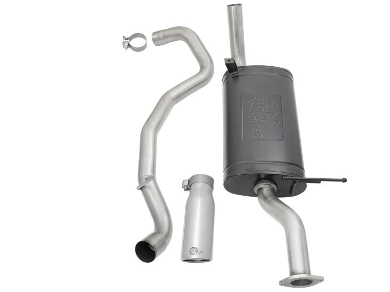 aFe MACHForce XP Auspuff Cat-Back SS-304 97-16 Nissan Patrol (Y61) I6-4.8L mit polierten Endstücken