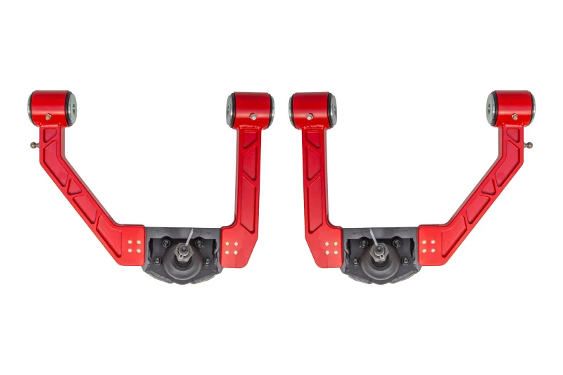 UMI Performance 15-25 Ford F-150 Adjustable Upper A-Arm Kit - Red