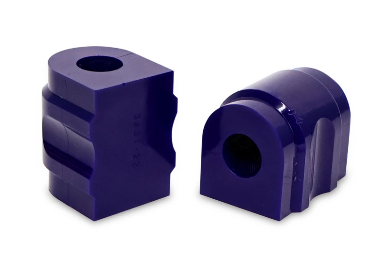 SuperPro 2005 Land Rover LR3 SE Rear 22mm Sway Bar Mount Bushing Set