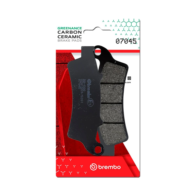 Brembo OE Carbon Ceramic Brake Pad - Front for Kymco X-Town/Malaguti Madison/Piaggio Beverly