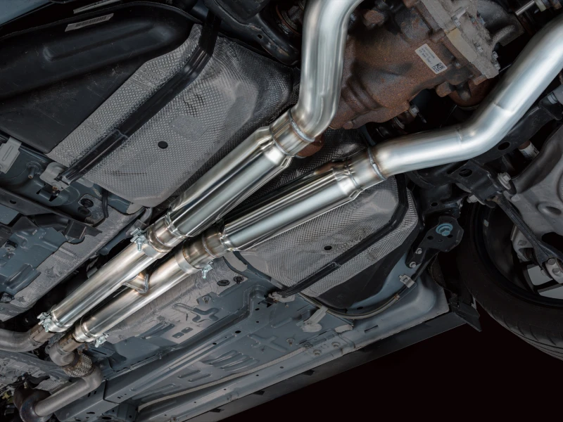 AWE 18-23 S550 Mustang GT SwitchPath Exhaust - Chrome Silver Tips