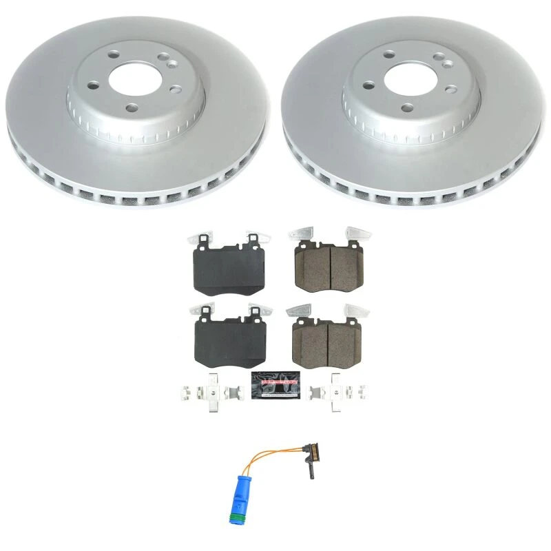 Power Stop 19-23 Mercedes-Benz GLC300 Front Z23 Coated Brake Kit