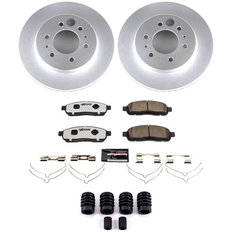 Power Stop 2009 Ford F-150 Front Z36 Coated Truck & Tow Brake Kit