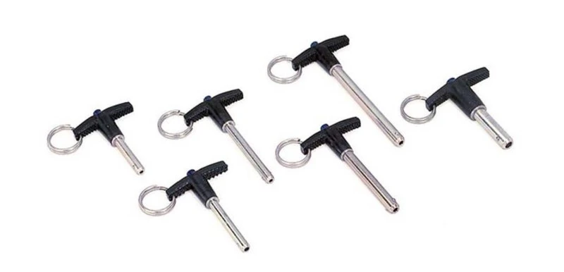 Moroso Quick Release Pin 1/4 Zoll Durchmesser x 1,5 Zoll Länge - 2er Pack