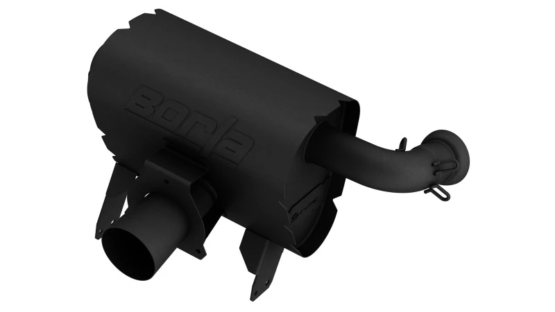 Borla 15-22 Can-Am Maverick X3 900cc Dreifach-Turbo-Manifold-Back-Abgasanlage S-Type-Schalldämpfer
