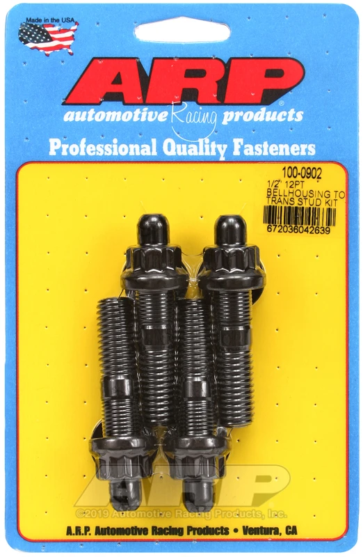 ARP 1/2 Zoll Dia 12pt Bellhousing zu Trans Stud Kit