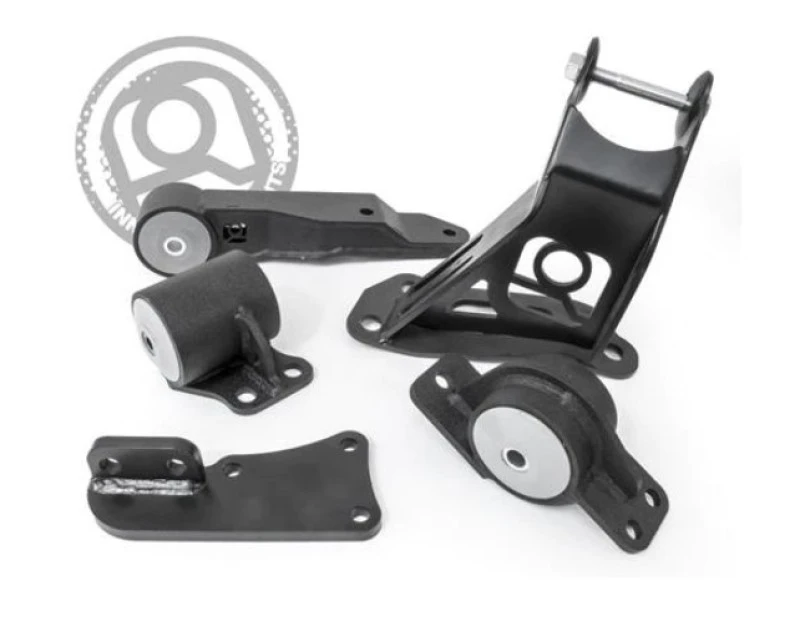 Innovative 00-07 Honda Insight K-Series Black Steel Mounts