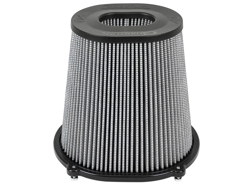 aFe Quantum Pro DRY S Air Filter Inverted Top - 5in Flange x 9in Height - Dry PDS