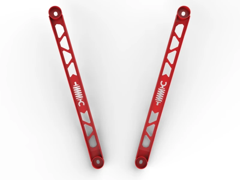 aFe CONTROL 304 Edelstahl Front Federbein Stütze Rot - Toyota GR Supra (A90) 20-21