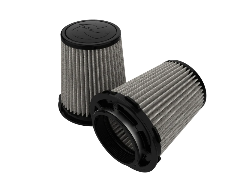 aFe MagnumFLOW Pro Dry S Air Filter 4in F x 6in B MT2 x 4-3/4 T x 7in H (Inverted)