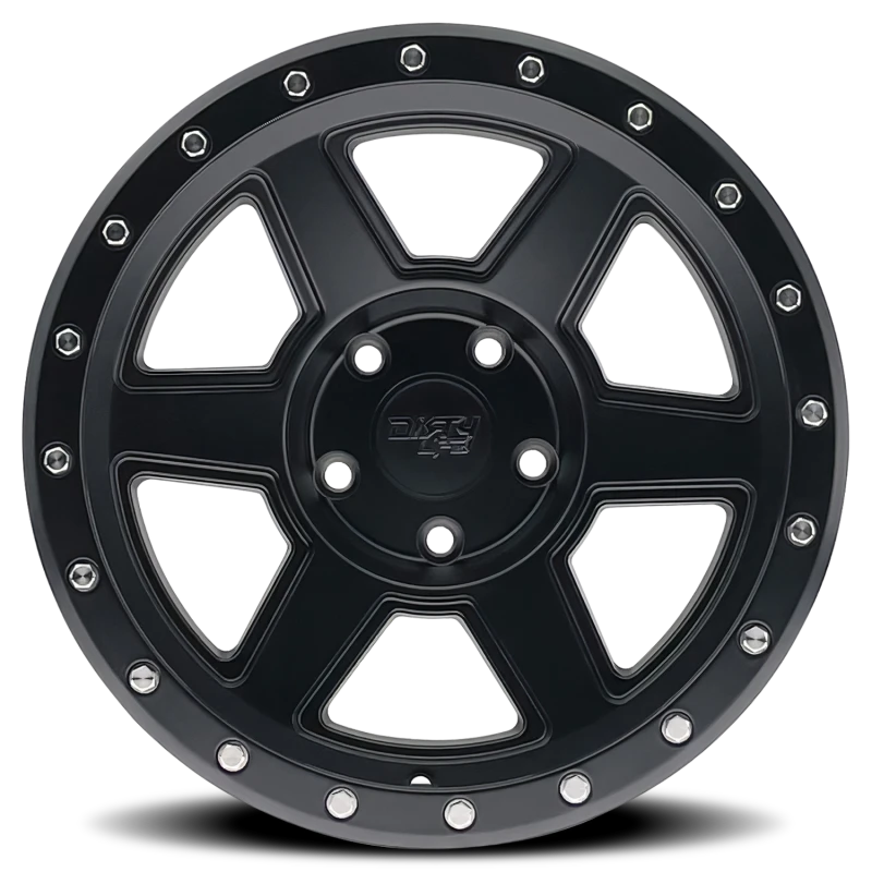 Dirty Life 9315 Compound 17x9 / 6x139.7 BP / -12mm Offset / 106mm Hub Matte Black Wheel