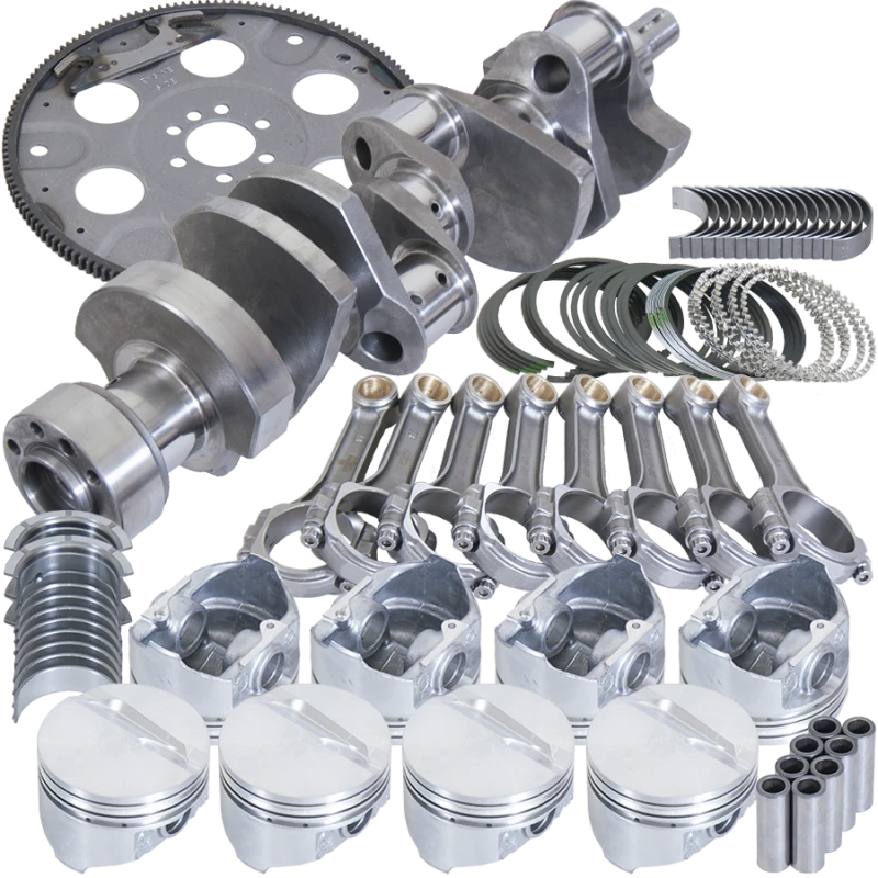 Eagle Chevy LT1350 1Pc 3.750in Kurbelwelle 5.700in I-Träger Pleuel 4.060in Kolben 153 Zahn Flexplatte Baugruppe