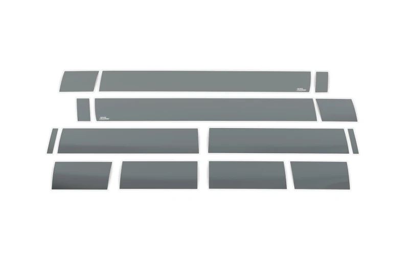 Putco 07-13 Chevy Silv Ext Cab 6,5ft Standard-Box - 15,24cm breit - 14-teilig Black Platinum Rocker-Panels