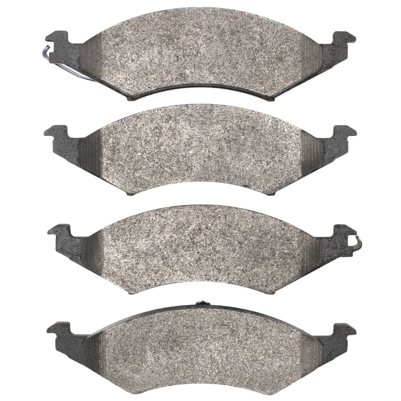DFC 86-92 Ford Taurus (Excl SHO) Front 5000 Advanced Semi Metallic Brake Pads and Hardware Kit