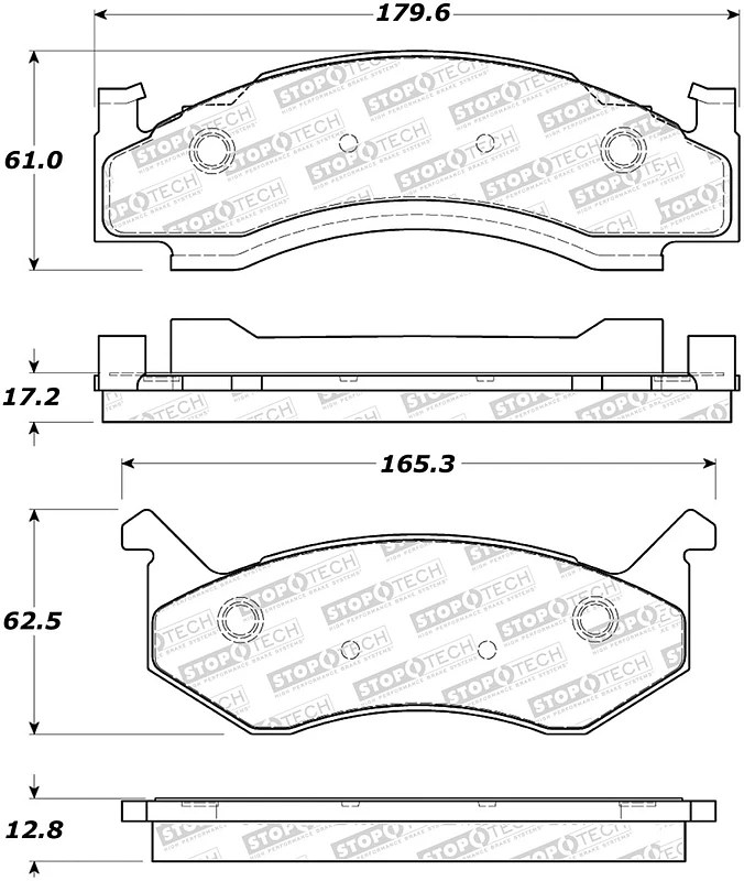 StopTech Street Brake Pads