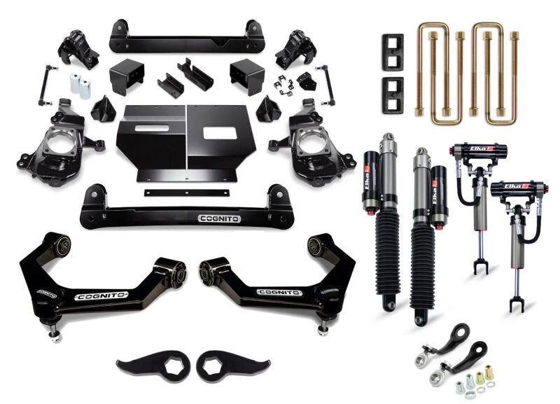 Cognito 5-Inch Elite Lift Kit with Elka 2.5 Reservoir Shocks