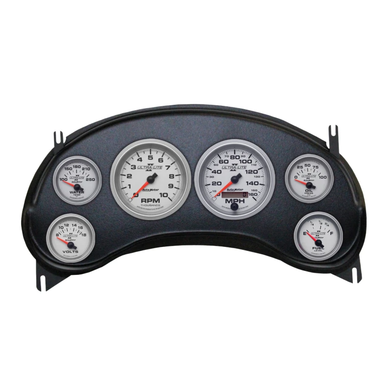Autometer Ultra-Lite II Direct Fit Dash Kit 98-04 Chevy S10 Truck (2 x 3-3/8in. / 4 x 2-1/16in.)