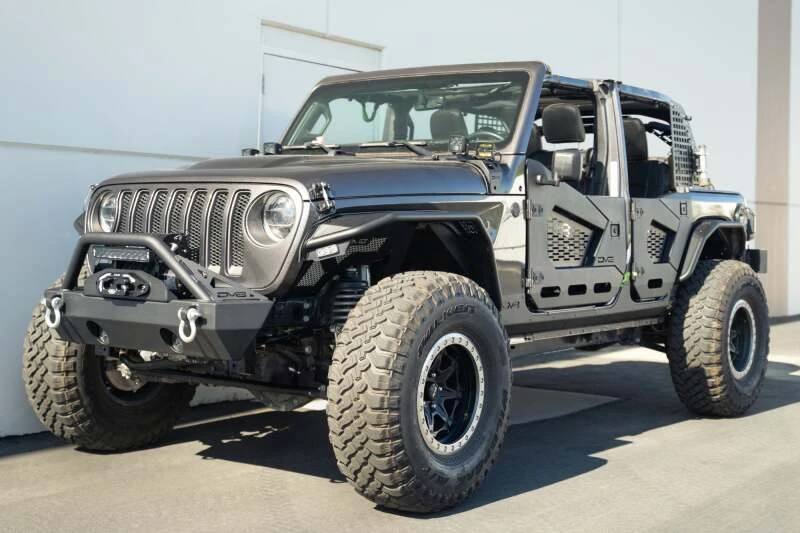 DV8 Offroad Rock Skins für 2018–2025 Jeep Wrangler JL 4-Türer