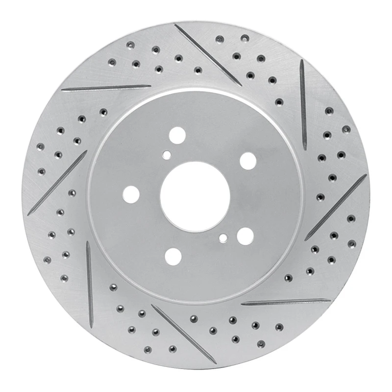 DFC 04-09 Lexus Rx330 Front Right Drilled & Slotted Geoperformance Rotor