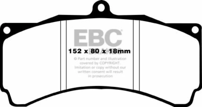 EBC Racing AP Racing CP5560 Caliper RP-1 Race Brake Pads