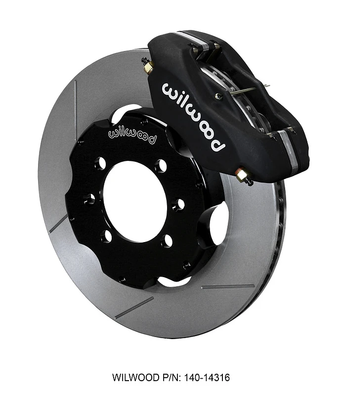 Wilwood Forged Dynalite ST Vorderer Hat-Kit 11,00 Zoll GT Rotor Straßenrennen 95-05 Miata