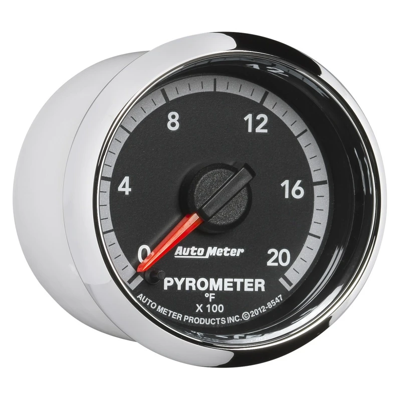 Autometer Gen4 Dodge Fabrikübereinstimmung 52,4mm Vollständige Sweep-Elektronik 0-2000 Deg F EGT/Pyrometer-Anzeige