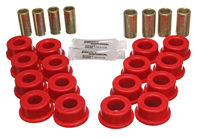 energy-suspension_3.3145R-67932d9483706 Energy Suspension 84-95 Chevy Corvette Rote Kontrollarm-Buchsen-Set für hintere Achse