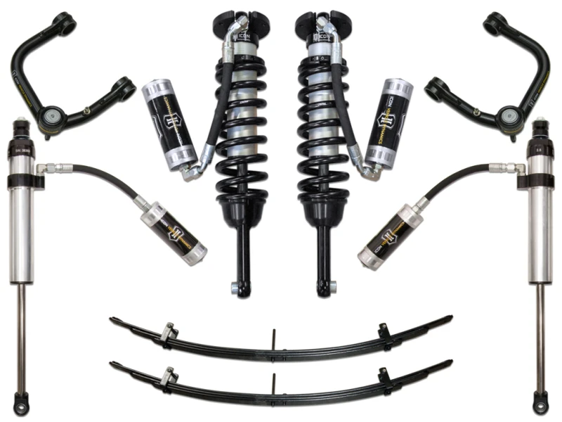 ICON 05-15 Toyota Tacoma 0-3,5 Zoll/2016+ Toyota Tacoma 0-2,75 Zoll Stg 5 Federungssystem mit Tubular Uca