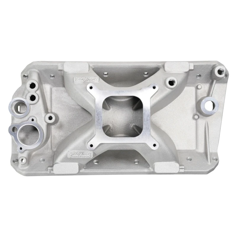 Edelbrock Victor Jr. Einlasskrümmer AMC 70-91 Vergaser (Rennkrümmer)