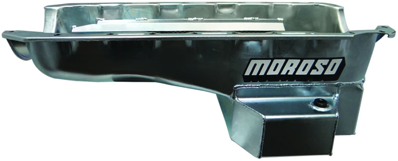 Moroso Chevrolet Big Block Mark IV/GM A Body Road Race Baffled Wet Sump 6.5qt 8in Stahl-Ölwannen