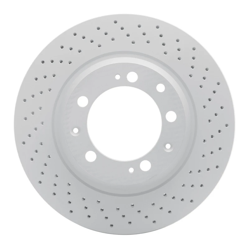 DFC 98-98 Porsche 911 Right Rear Drilled Hi-Carbon Alloy Geomet Coated Rotor
