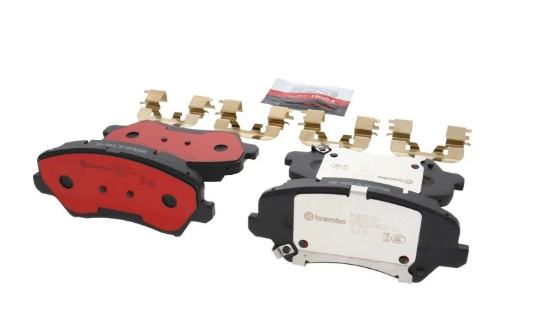 Brembo OE Keramik Bremsbelag für 2017 Hyundai Elantra/Elantra GT/16-17 Veloster/19-21 Veloster – Vorderachse