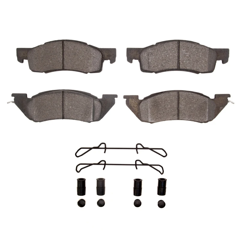 DFC 87-90 Dodge Dakota RWD Front 4000 HybriDynamic Brake Pads and Hardware Kit