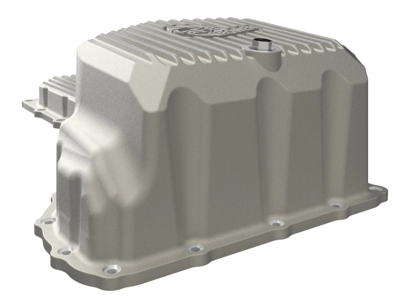 aFe GM Diesel Trucks 20-25 V8-6.6L L5P POWER Street Series Engine Oil Pan Raw w/ Machined Fins