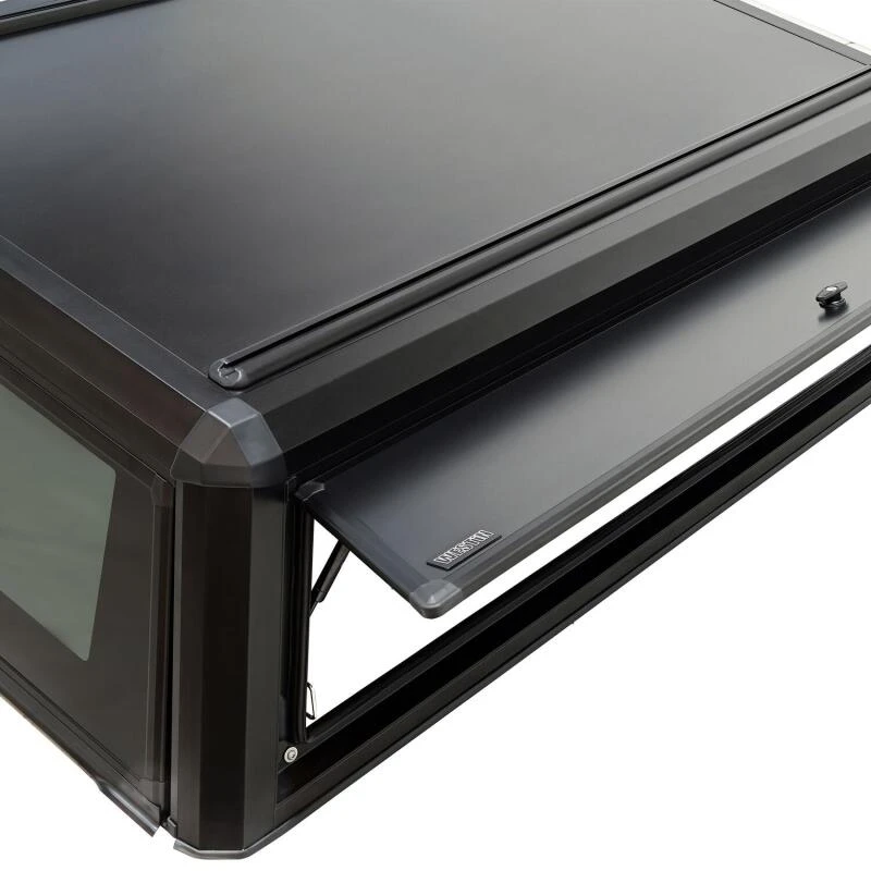 Westin EXP Truck Cap COMPLETE KIT A + BS (24-25 Toyota Tacoma DC 6ft. Bed) - Black