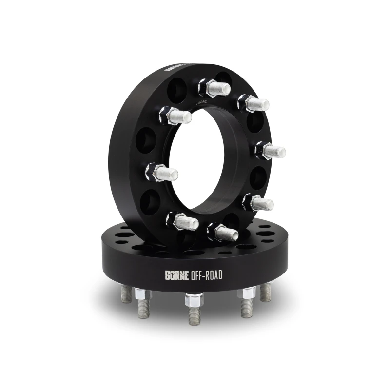 Borne Off-Road Wheel Spacer Adapters - 8x180 to 8x165.1 - 38.1 - Black