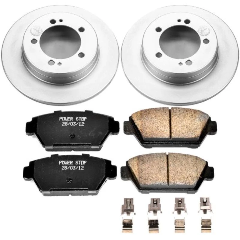 powerstop_CRK684-67944e6b9eb6d Power Stop 90-94 Eagle Talon Rear Z17 Evolution Geomet Coated Brake Kit