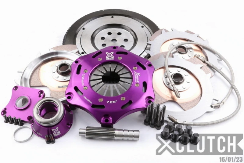 XClutch 7.25 Zoll Dreifach-Keramik-Kupplungskit für 1997 Mitsubishi Lancer EVO IV 2.0L