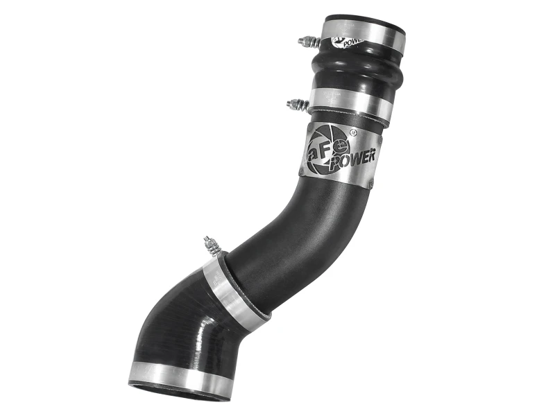 aFe Bladerunner 3 Zoll schwarzes Intercooler-Hot-Side-Rohr Dodge Diesel Trucks 94-02 L6-5.9L