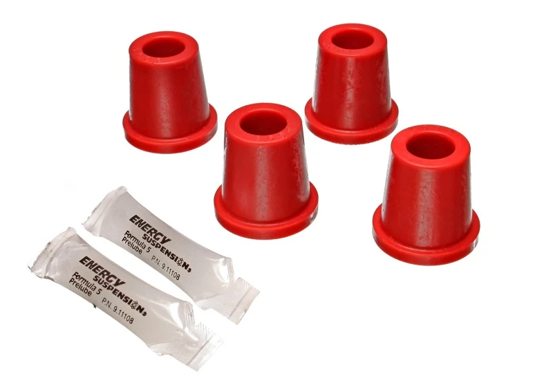 Energy Suspension Rote Vordere Kontrollarm-Buchsen-Set für 87-96 Mitsubishi 2WD PU / 79-93 Dodge D-50 PU