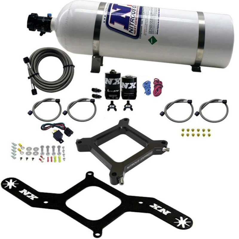 Nitrous Express 4150 Assassin Plate RNC Up to 750hp 15lb Bottle