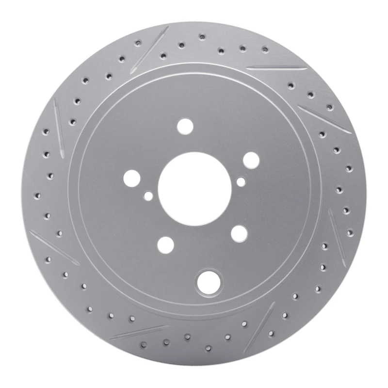 DFC 10-25 Scion Fr-S Rear Left Drilled & Slotted Geoperformance Rotor