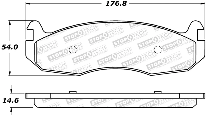 StopTech Street Brake Pads